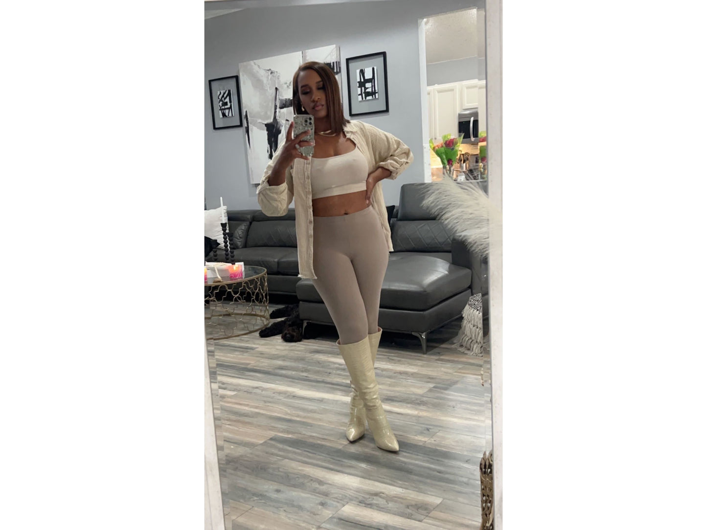 3 piece Button down set