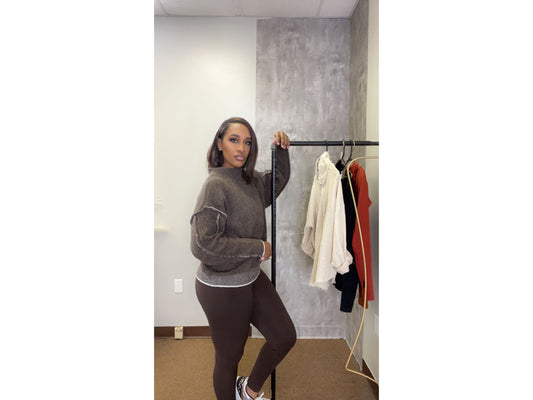 CHOCOLATE SWEATER SET