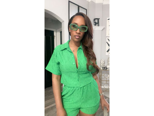 French quarter Set Green