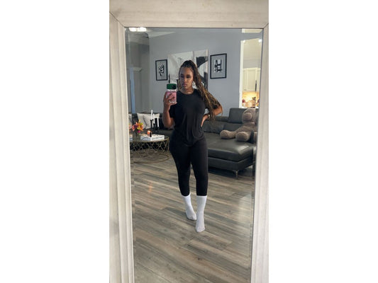 CUTE AND BASIC SET  (BLACK)
