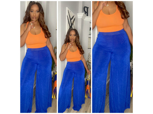 Palazzo me Royal Blue